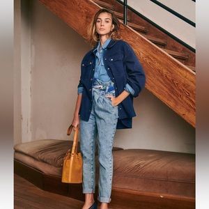 Sézane Austin Denim sz 34 (fits like 36 or US 4/26)